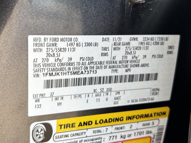 Used 2021 Ford Expedition Max XLT RWD image 33