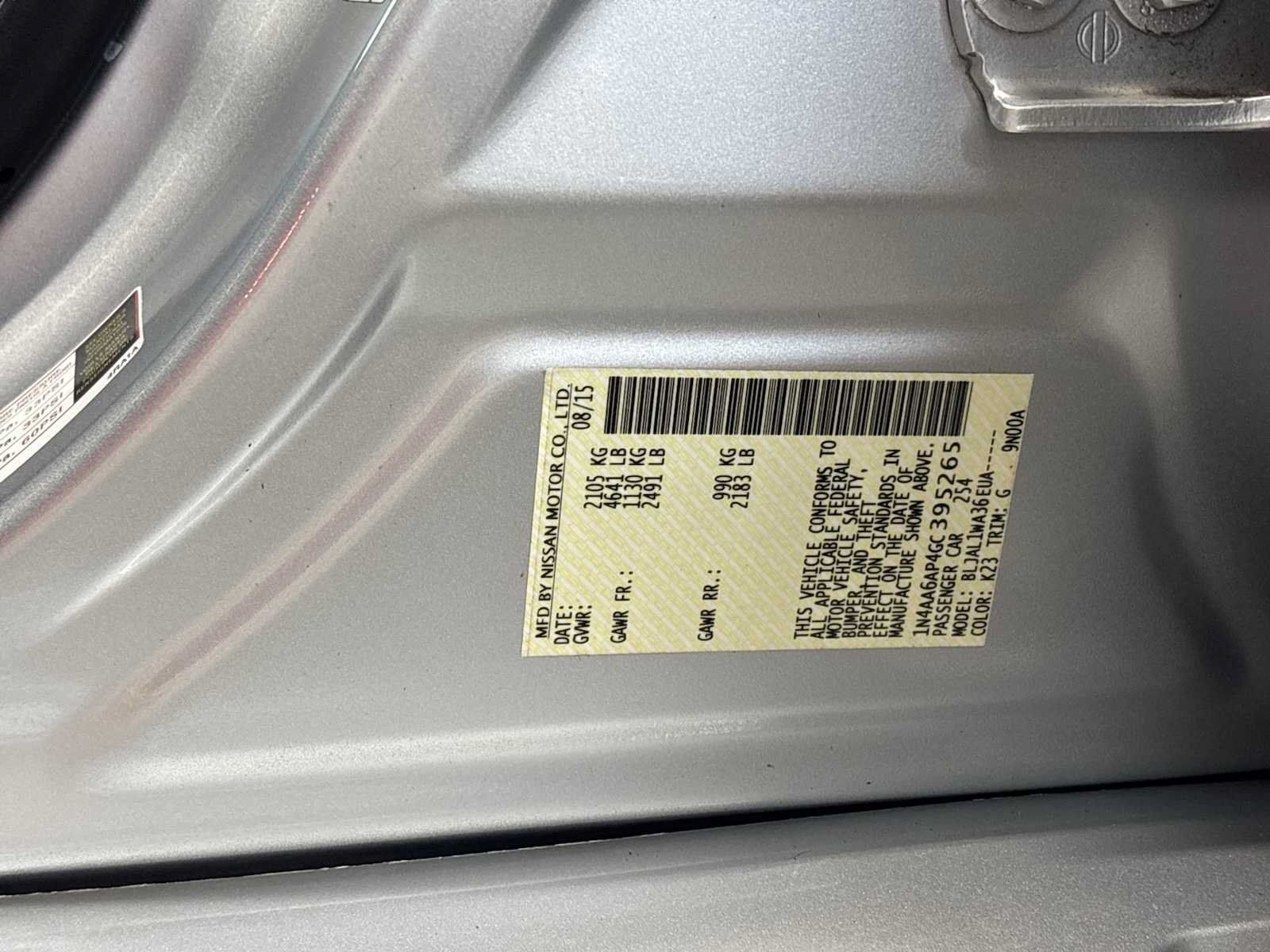 Used 2016 Nissan Maxima SR FWD image 27