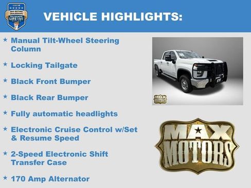Used 2023 Chevrolet Silverado 2500 W/T w/ WT Convenience Package AWD/4WD image 12