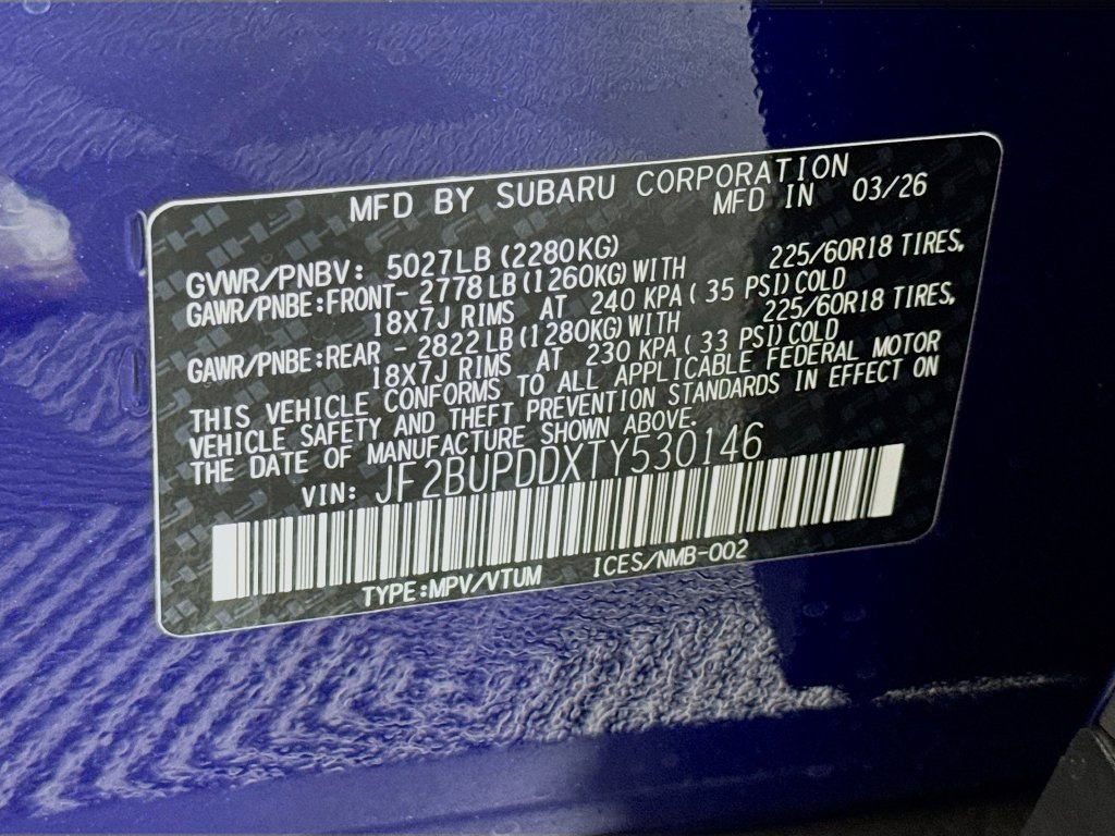 New 2026 Subaru Outback Limited AWD/4WD image 33