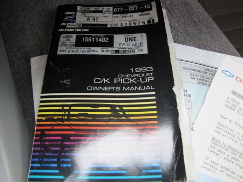 Used 1993 Chevrolet Silverado 1500 4x4 Regular Cab image 43