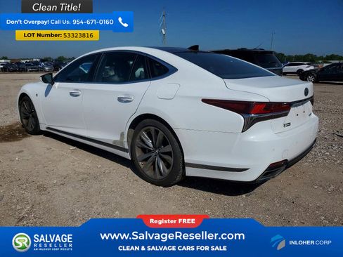 Used 2018 Lexus LS 500 F Sport w/ Accessory Package (Z1) RWD image 3