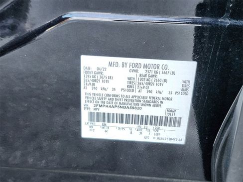 Used 2022 Ford Edge ST w/ Equipment Group 401A image 32