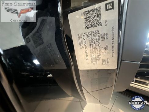 Certified 2020 Chevrolet Corvette Stingray Premium Cpe w/ 3LT Preferred Equipment Group image 30