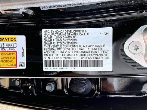 Used 2025 Honda Accord Sport image 16