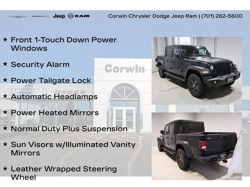 Used 2020 Jeep Gladiator Sport w/ Quick Order Package 24S image 15
