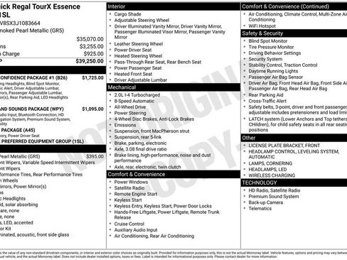 Used 2018 Buick Regal Essence w/ Driver Confidence Package #1 image 44