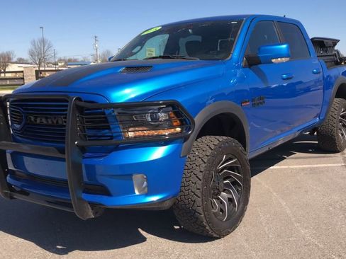 Used 2018 RAM 1500 Sport w/ Hydro Blue Sport Package AWD/4WD image 4
