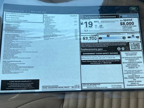 New 2026 Land Rover Discovery Limited Edition image 22