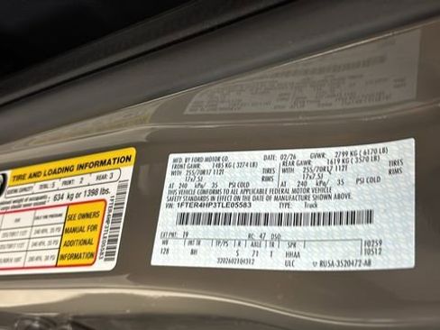 New 2026 Ford Ranger XLT w/ Equipment Group 301A High image 33