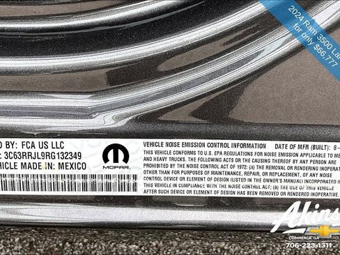 Used 2024 RAM 3500 Laramie w/ Towing Technology Group image 18