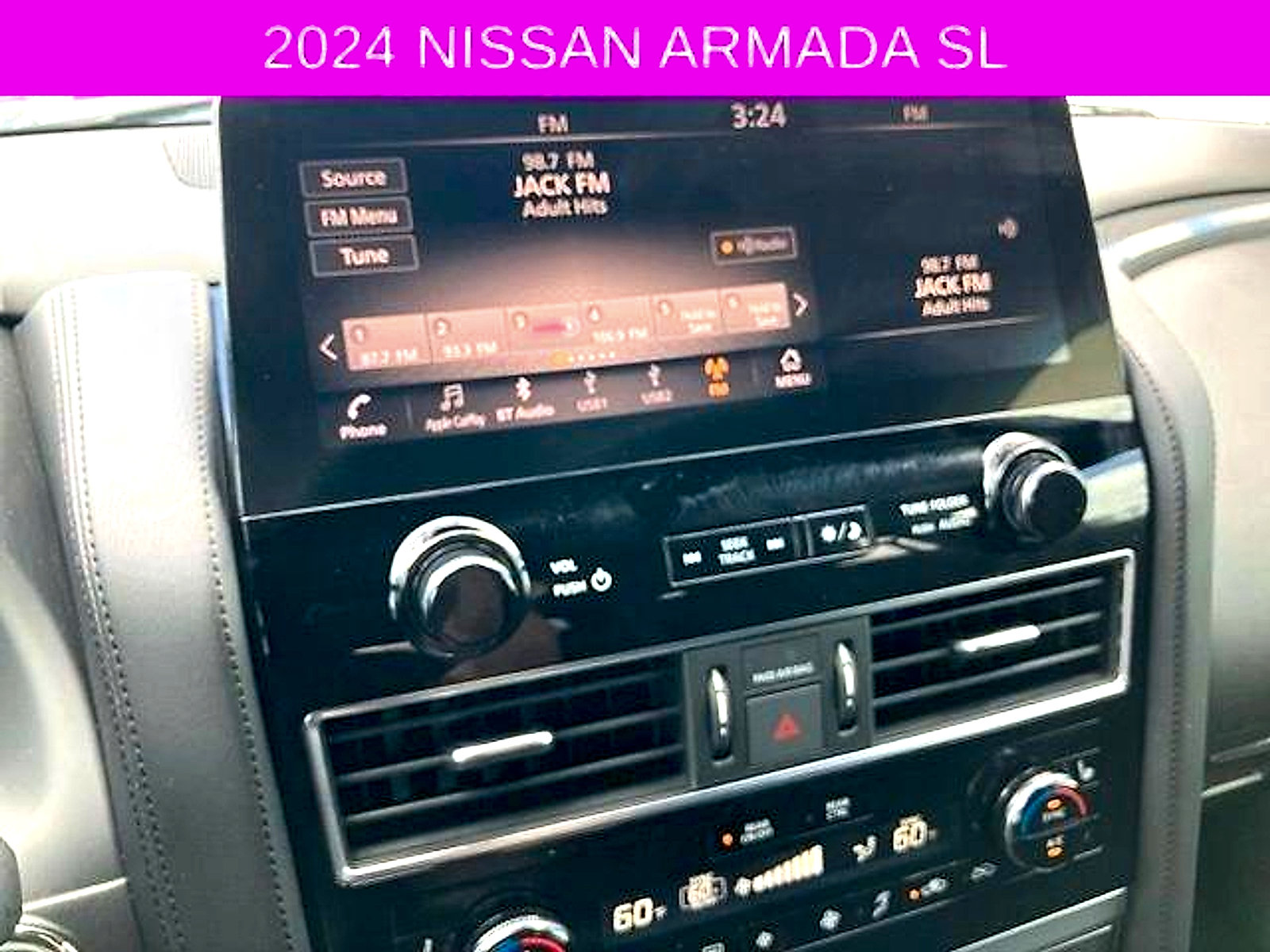 Used 2024 Nissan Armada SL w/ Midnight Edition Package RWD image 30