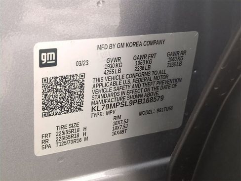 Certified 2023 Chevrolet TrailBlazer LT w/ LPO, Blackout Package image 31