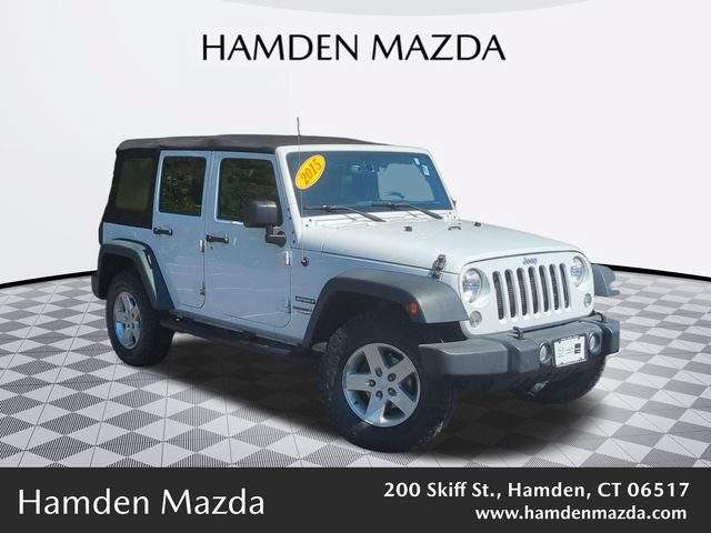 Used 2015 Jeep Wrangler Unlimited Sport w/ Quick Order Package 24S AWD/4WD 360° Tour