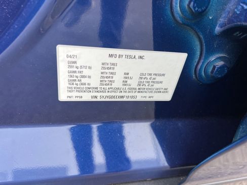 Used 2021 Tesla Model Y Long Range AWD/4WD image 35