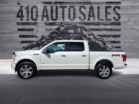Used 2017 Ford F150 Platinum w/ Technology Package AWD/4WD image 7