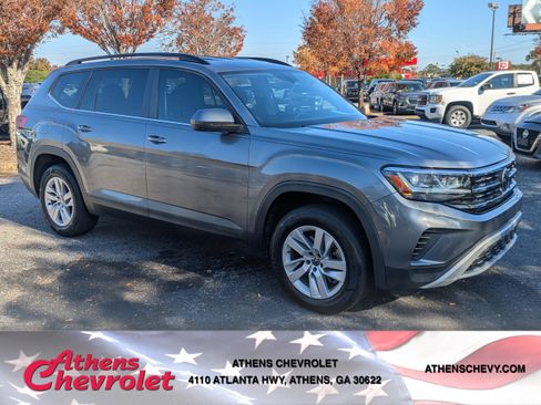 Used 2021 Volkswagen Atlas S image 1