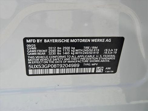 Used 2026 BMW X3 xDrive30 w/ Convenience Package AWD/4WD image 25