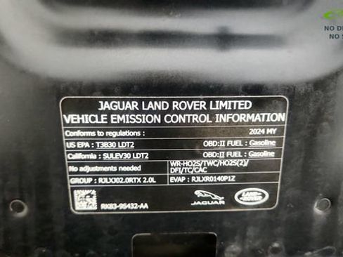 Used 2024 Land Rover Range Rover Velar Dynamic SE AWD/4WD image 78