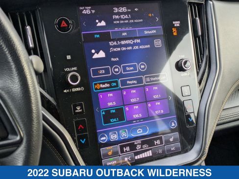 Certified 2022 Subaru Outback Wilderness w/ Wilderness Package image 24