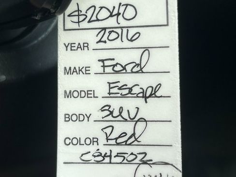 Used 2016 Ford Escape S w/ Equipment Group 101A image 34