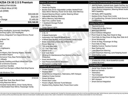 New 2026 MAZDA CX-30 AWD 2.5 S w/ Premium Package image 23