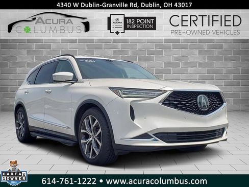 Certified 2024 Acura MDX SH-AWD w/ Technology Package image 1