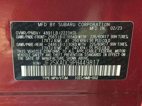 Certified 2023 Subaru Forester Premium image 16