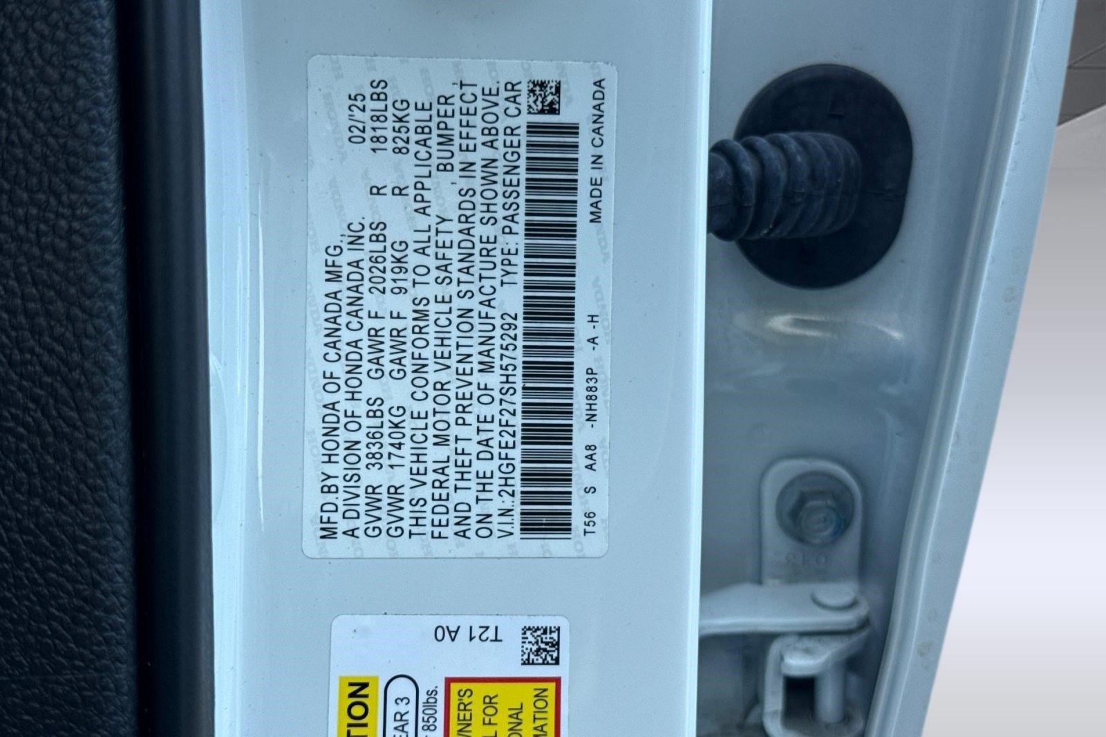 Used 2025 Honda Civic LX image 27