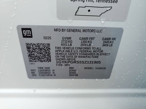 New 2025 Cadillac XT6 Sport w/ Technology Package image 71