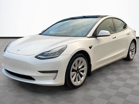 Used 2021 Tesla Model 3 Long Range AWD/4WD image 8
