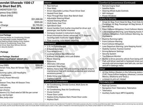 Used 2026 Chevrolet Silverado 1500 LT AWD/4WD image 20