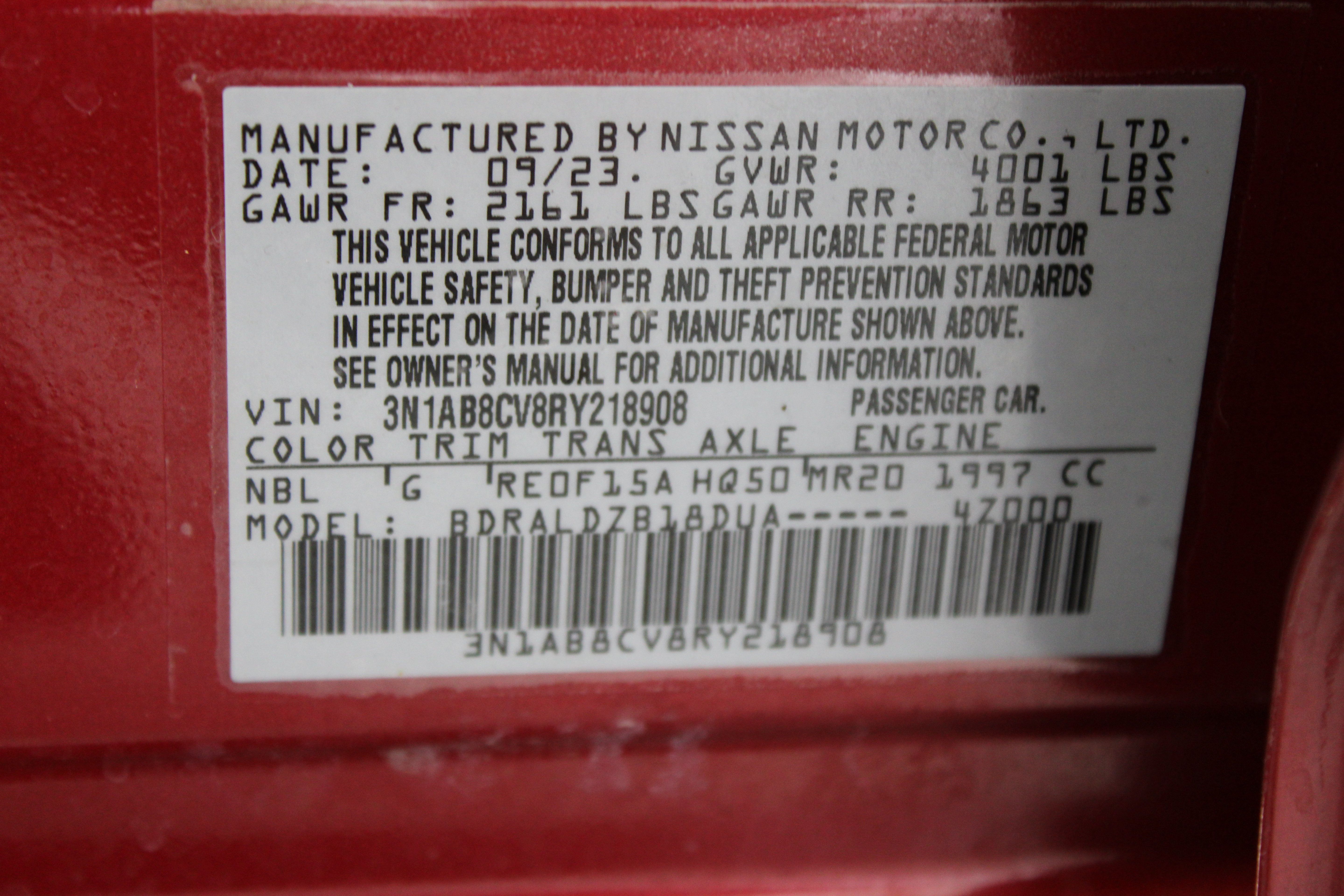 Used 2024 Nissan Sentra SV FWD image 39