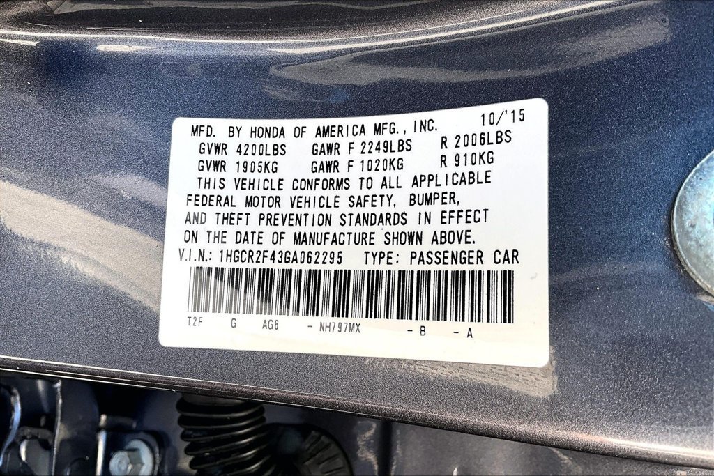 Used 2016 Honda Accord LX image 30