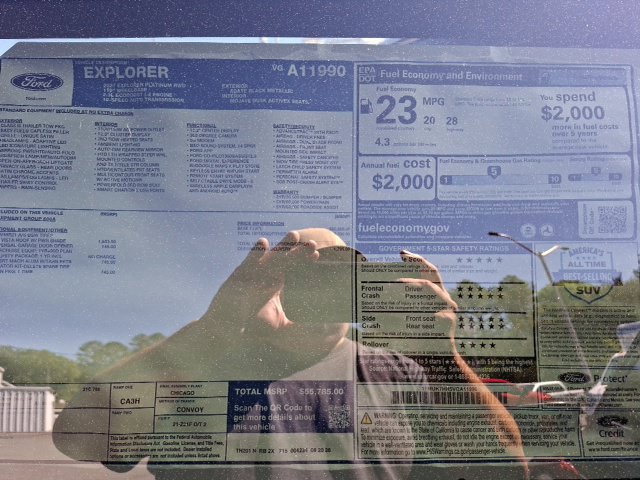 New 2027 Ford Explorer Platinum RWD image 35