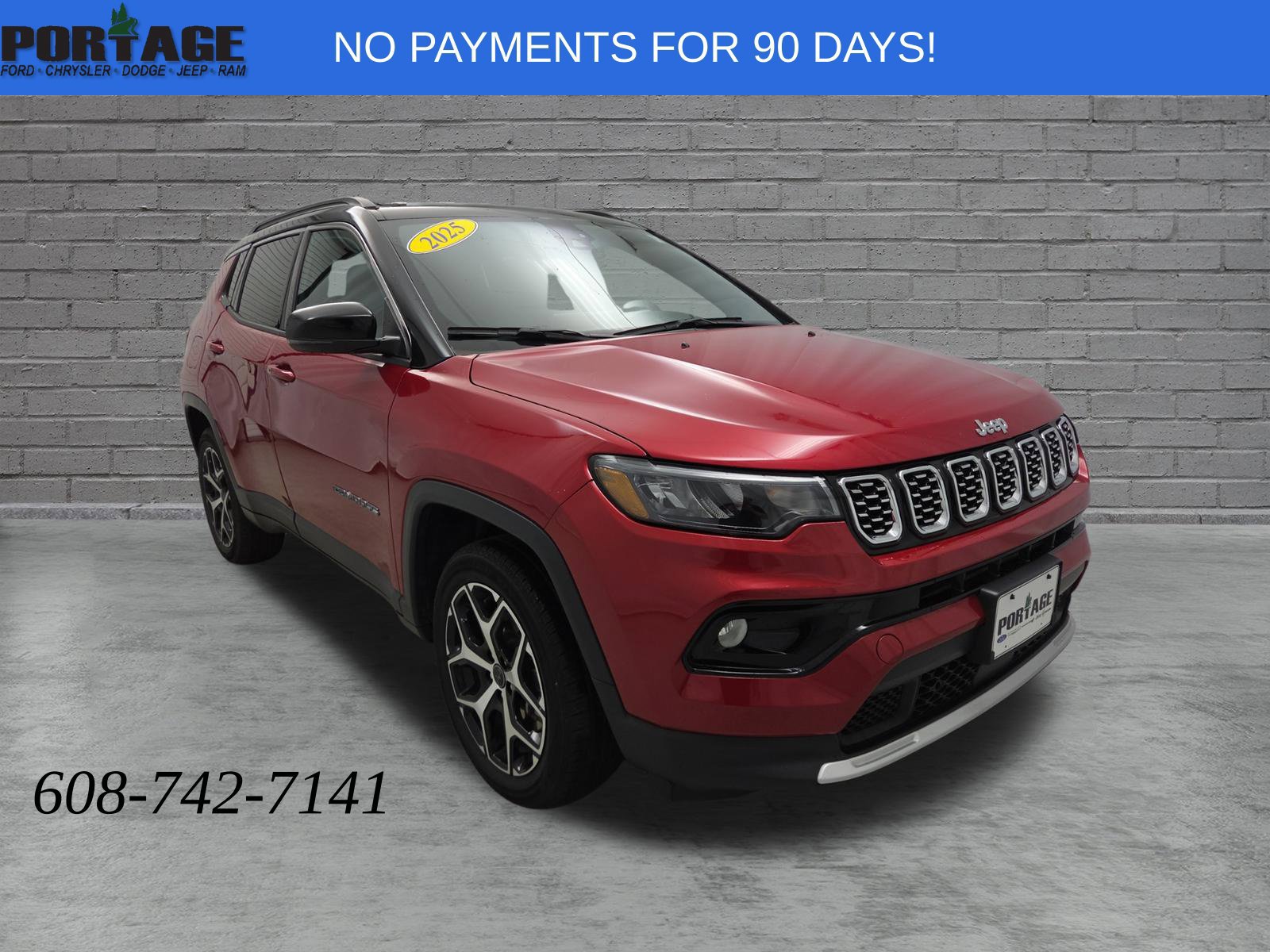 Used 2025 Jeep Compass Limited AWD/4WD image 1
