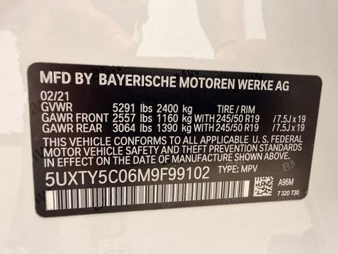 Used 2021 BMW X3 xDrive30i w/ Premium Package AWD/4WD image 48