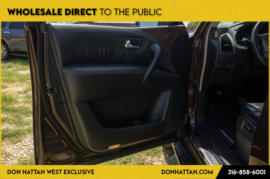 Used 2017 Nissan Armada Platinum w/ Captain Seat Package AWD/4WD image 18