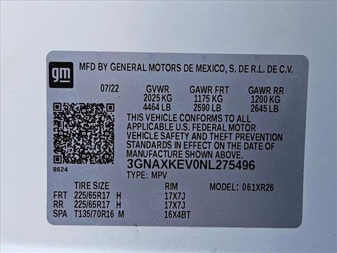 Certified 2022 Chevrolet Equinox LT image 21