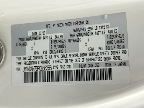 Used 2023 MAZDA MX-5 Miata Grand Touring w/ Weather Package image 36