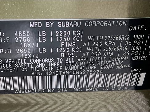 Used 2024 Subaru Outback Limited image 29