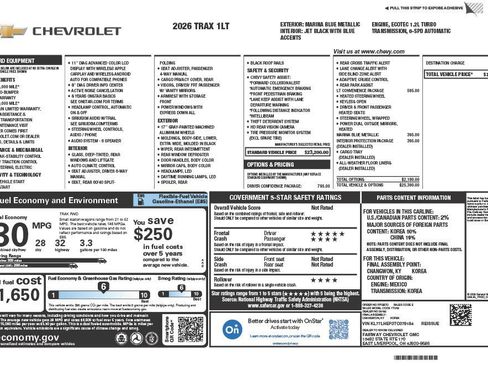 New 2026 Chevrolet Trax LT w/ Driver Confidence Package image 4