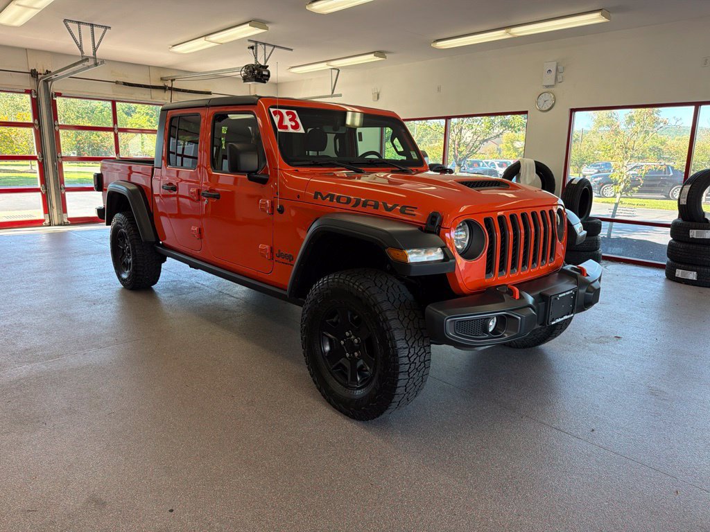 Certified 2023 Jeep Gladiator Mojave w/ Cold Weather Group AWD/4WD image 1
