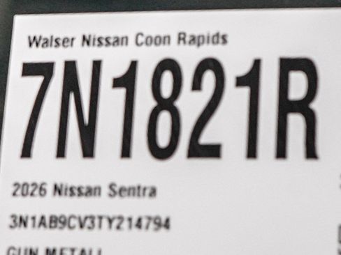 Certified 2026 Nissan Sentra SV w/ Floor Mat Package FWD image 29