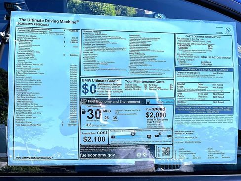 New 2026 BMW 230i Coupe w/ Premium Package RWD image 18