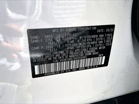 Used 2022 Subaru Outback Limited image 31