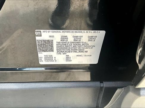 Used 2022 Chevrolet Equinox LT AWD/4WD image 19