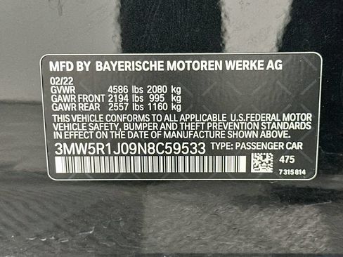 Used 2022 BMW 330i Sedan RWD image 33