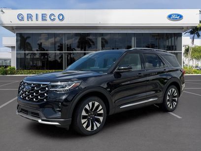 New 2026 Ford Explorer Platinum w/ LUX Leather Package