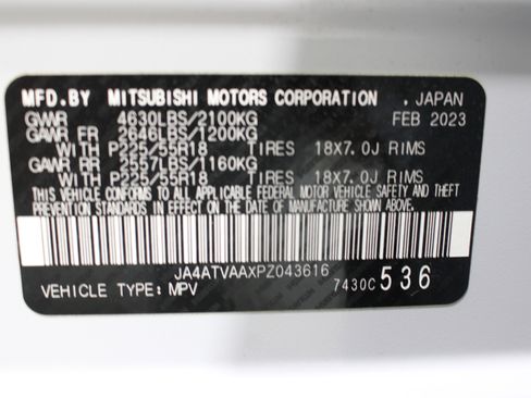 Used 2023 Mitsubishi Eclipse Cross LE AWD/4WD image 38